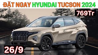 Đăt Ngay Hyundai Tucson 2024  Chi Tiết Tổng Lăn Bánh Từng Phiên Bản Hyundai Tucson  CarTVnew [upl. by Eitsim]