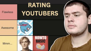 Rating Every YouTuber [upl. by Bat]