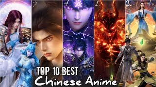 Top 10 Best Donghua  Anime   Must watch Donghua in Hindi Btth Perfect world Swallowed Star [upl. by Salli]