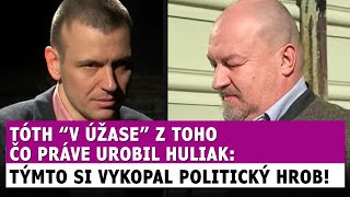 Komentátor V ÚŽASE z toho čo práve urobil Huliak Definitívne si vykopal politický hrob [upl. by Helali]