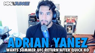 Adrian Yanez I Did Two Wrongs Now I Got to Make Three Rights to Return to UFC Rankings [upl. by Carlile]