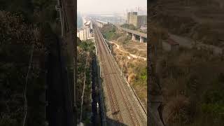 ट्रेन ट्रेन की रफ्तार train railway travel metro railroad india funny dancemusic dancesong [upl. by Anairb]