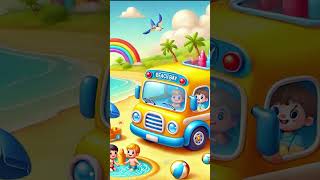 Wheels on the Bus  Classic Nursery Rhyme  Rhymes for Kids [upl. by Acemahs410]