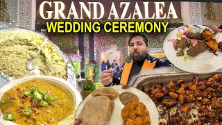 WEDDING CEREMONY GRAND AZALEA MUSLIM WEDDING FOOD  BATAIR QURMA HALEEM SEEKH KEBAB CHICKEN SOUP [upl. by Narf]