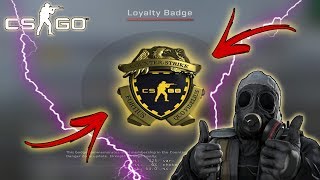 NOVA MEDALHA LOYALTY BADGE CSGO [upl. by Jezebel]