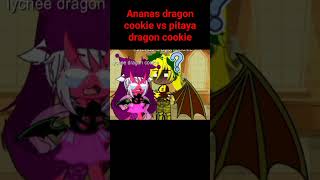 ananas dragon cookie Vs pitaya dragon cookie grandma Vs mom trend [upl. by Godber]