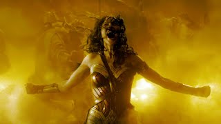 Steve Trevor dies WW vs Ares  Wonder Woman 4k HDR [upl. by Thorman]