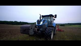 🔥Talerzowanie New Holland t7 210🔥 BWB Podlasie🔥 [upl. by Amadas31]