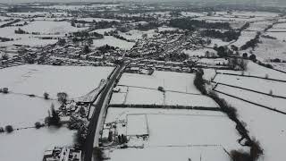 caverswall Stoke on trent in the snow [upl. by Tocci]