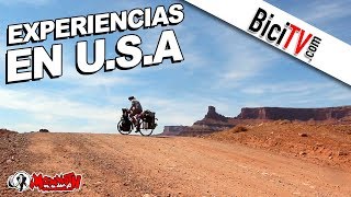 Biciclown Experiencias en USA La vuelta al mundo en bicicleta [upl. by Nnylav]