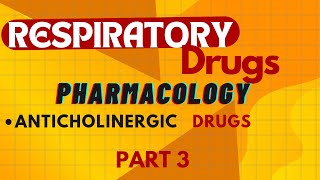 Anticholinergic  Mechanism Of Action  Indication  Drug Interaction Nursing Responsibility [upl. by Godard586]