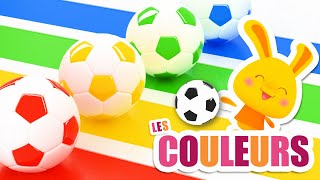 COULEURS  Les ballons de Football  Titounis [upl. by Ardnassac]