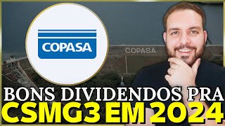 VALE A PENA INVESTIR EM COPASA   TUDO SOBRE CSMG3 [upl. by Aelrac]