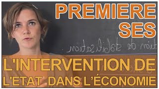 Comprendre lintervention de lEtat dans léconomie  SES 1ère  Les Bons Profs [upl. by Shinberg]