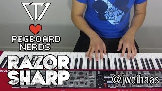 Pegboard Nerds amp Tristam  Razor Sharp Jonah WeiHaas Piano Cover [upl. by Jc893]