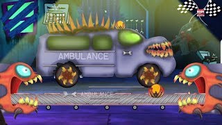 ambulans menakutkan garasi mobil video pendidikan Kids Learning Video Toy Scary Ambulance [upl. by Savina]