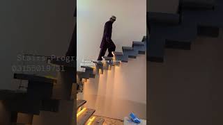 I Installed Automatic Stair Lights [upl. by Dorelle]