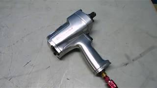 Ingersoll Rand Pneumatic Impact Wrench 34quot Drive [upl. by Akitahs]