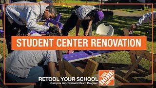 Student Center Renovation  Retool Your School  The Home Depot [upl. by Kristoforo]