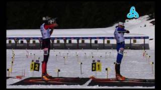 Championnats de France ski nordique et biathlon [upl. by Aldas]