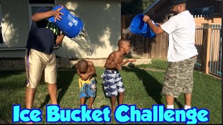 Zay Zay and Jojo Do The Ice Bucket Challenge [upl. by Rockey]