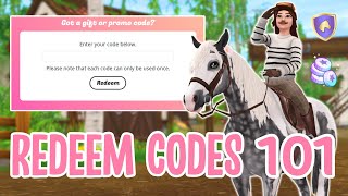 How to REDEEM a code in Star Stable Mobile amp PC FREE Star Coins Star Rider Pets Clothes Tack [upl. by Winslow]