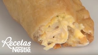 Empanaditas de pollo Recetas Nestlé CAM [upl. by Litch]