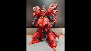 MG Sazabi Ver ka gundam gunplacustom gunpla shortvideo gunplabuilder sazabi [upl. by Far]