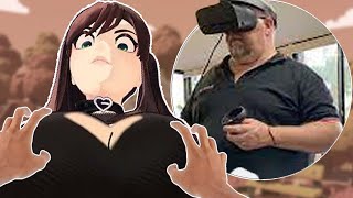 Dad Plays VRCHAT [upl. by Elbart]