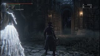 Bloodborne my creepy encounter with the spirit of Queen Yharnam [upl. by Nylde284]