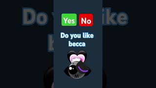 Becca please come on😭🙏 [upl. by Atilamrac]