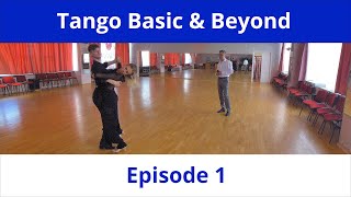 Tango  Back Fallaway Basic Reverse Turn to Closed Promenade [upl. by Vinita]