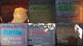 The Division 2  All Hydden Hotel Locations  Secret location  Treasure Hunt [upl. by Henderson]