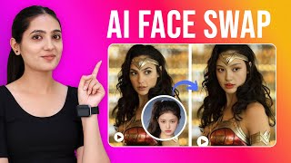 How To Use AI Face Swap Online Free 2024  Best Free Face Swap AI [upl. by Arlen]