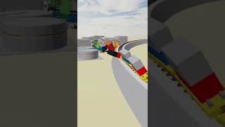 Roblox train crashing  Watch the full video on my channel [upl. by Lyj980]