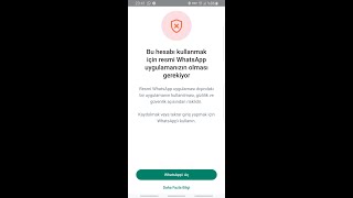 Lütfen Resmi Whatsapp Uygulamasını yükleyin Hatası Detaylı Çözüm [upl. by Ytsim30]