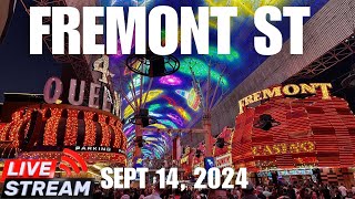 LIVESTREAM on the FREMONT STREET EXPERIENCE SATURDAY NOCHE [upl. by Ahsyla]