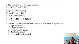 NUMERICAL METHODS MCQs [upl. by Mord]