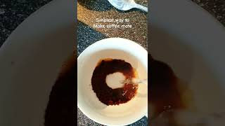 Easiest way to prepare coffee mate coffee loversmake sweet coffee coffeelover coffee coffemaker [upl. by Gratt]