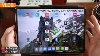 Xiaomi Pad 6S Pro Gaming Test [upl. by Atsylac]