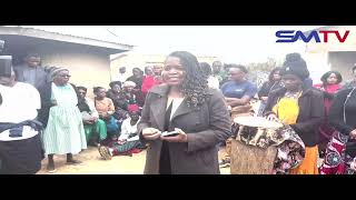 Suspended ZBC CEO Addressing Mourners At One of Her Employees Funeral [upl. by Eart]