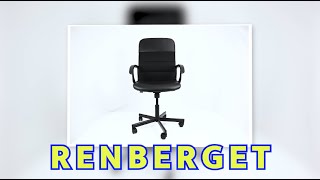 How to Build IKEA Renberget Desk Chair [upl. by Drallim]