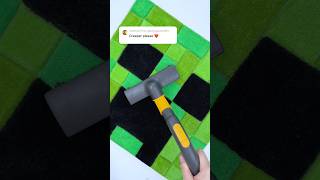 Creeper rug ASMR 💚 minecraft asmr [upl. by Seaden]