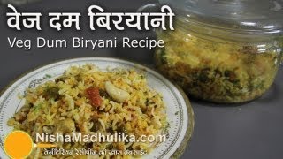 Vegetable Dum Biryani Recipe [upl. by Nagirrek268]