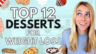 The ONLY Desserts I Will Ever Eat As A Nutritionist healthy desserts for weight loss [upl. by Hessney]