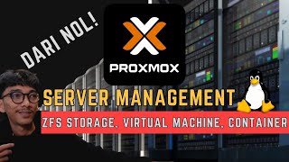 Tutorial SERVER Virtual Pake Proxmox Untuk Pemula [upl. by Nnednarb327]