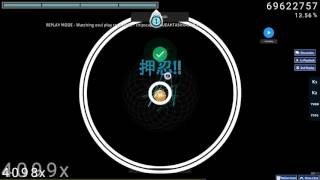 Osu IMPOSSIBLE MAP tpazolite  chipscape epilepsy warning [upl. by Ahcsatan377]