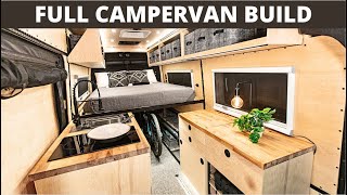 Start to Finish  Luxury Camper Van Conversion [upl. by Pegg]