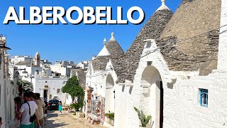 ALBEROBELLO  ITALY  PUGLIA  WALKING TOUR  TRULLI  ITALYA [upl. by Glover]