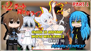 Chillin In Another World With Level 2 React to Rimuru Tempest  Gacha React  1 [upl. by Oiragelo]